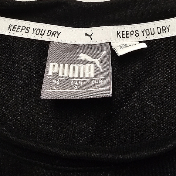 PUMA Women's Modern Sport Black Cropped Tee - Picture 8 of 8